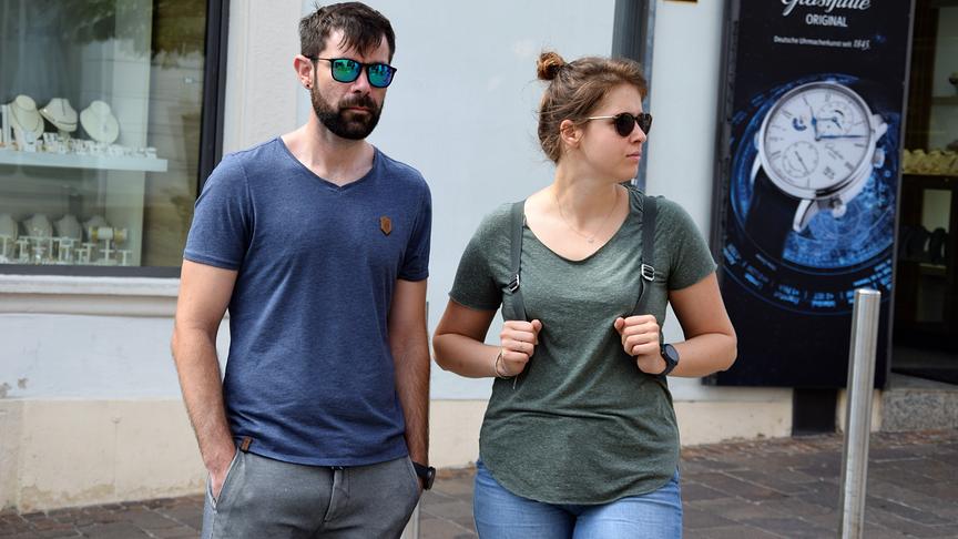 © ORF extra/Heidi Simbürger Gewinner Herr Dreiszker und seine Begleitung.