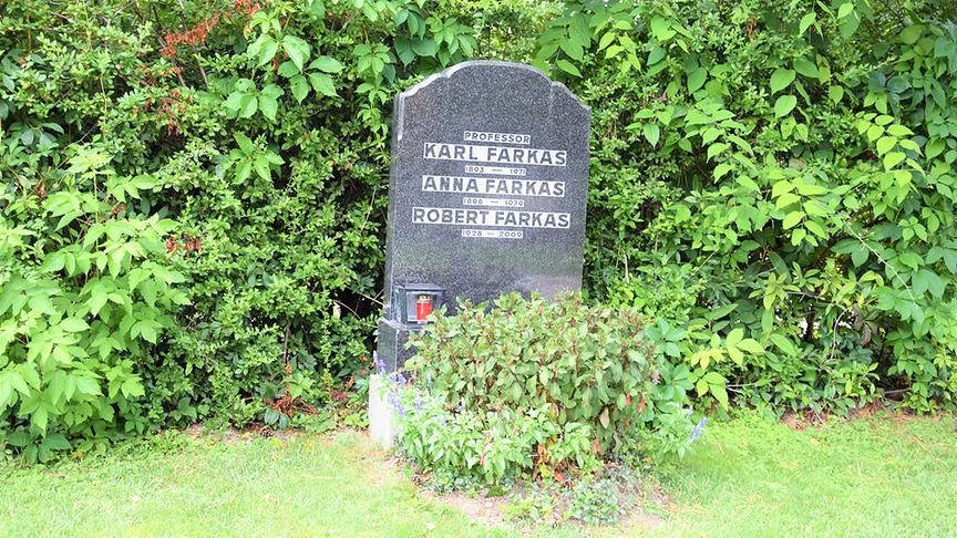 Ehrengrab Karl Farkas, dem Altmeister im Kabarett und der Komödie.