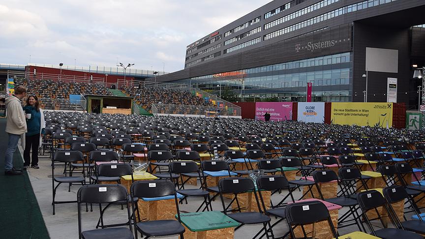 © ORF extra/ Heidi Simbürger Beim Soundcheck.