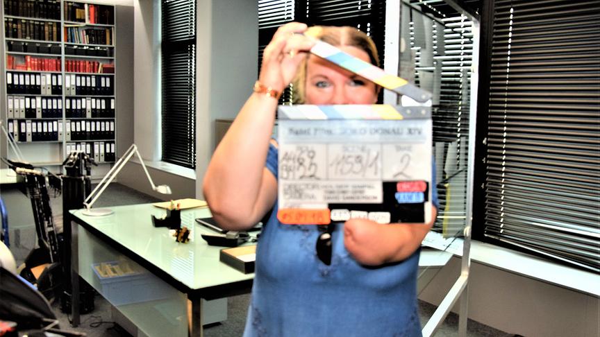 Soko Donau Setbesuch: Klappe... auf geht's zum nächsten Highlight des Tages am Set von "Soko Donau".