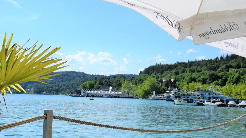 Der nächste Tag bringt wieder traumhaftes Wetter für die Sendungsaufzeichnung Stars am Wörthersee.