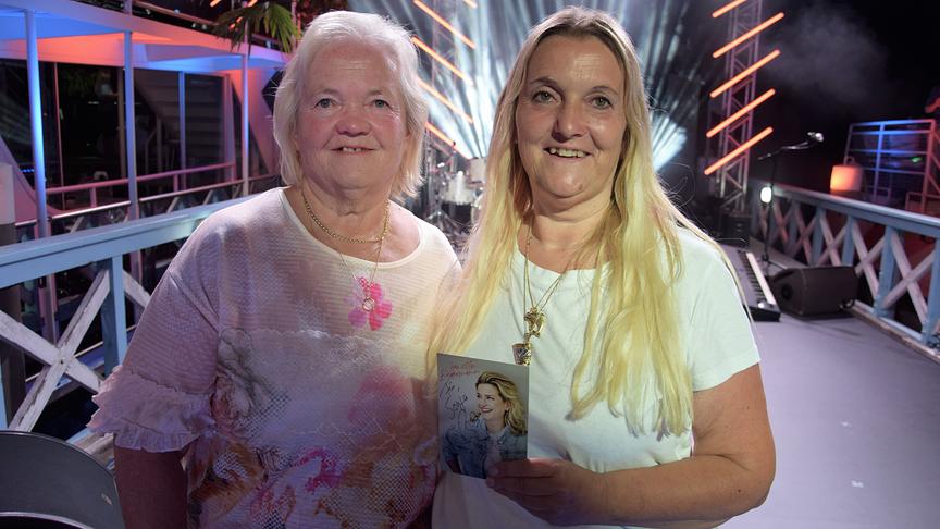 Und das mit dem Autogramm von Jeanette hat auch geklappt!