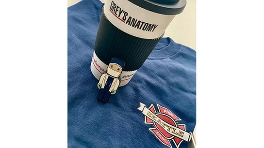 © ORF Die Merch-Artikel zur Serie "Grey´s Anatomy.