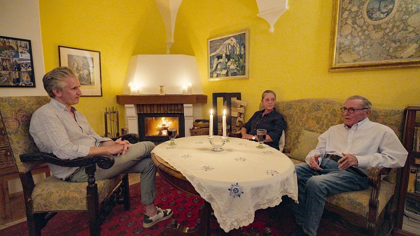 Im Bild: Johann-Philipp Spiegelfeld, Wolfgang Boesch, Marianne Boesch-Leibrecht.