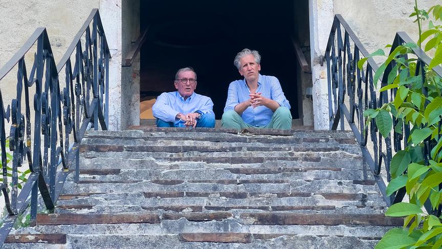 Im Bild: Wolfgang Boesch, Johann-Philipp Spiegelfeld.