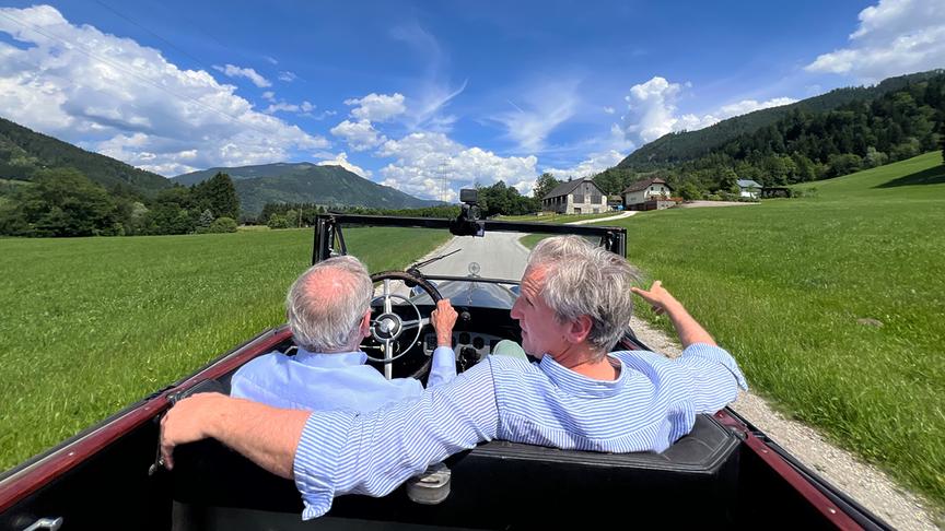 Im Bild: Wolfgang Boesch, Johann-Philipp Spiegelfeld.