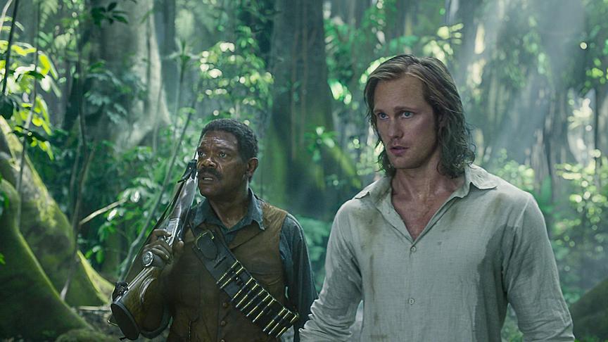 Im Bild (v.li.): Samuel L. Jackson (George Washington Williams), Alexander Skarsgård (Tarzan / John Clayton).