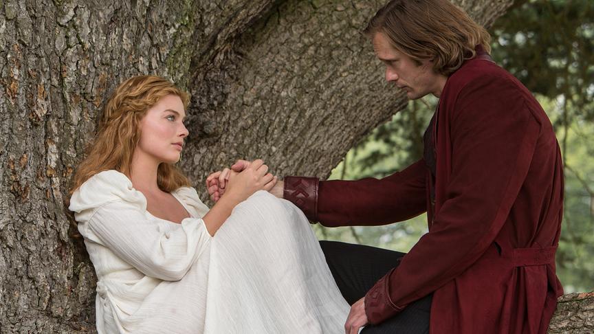 Im Bild: Margot Robbie (Jane Clayton), Alexander Skarsgård (Tarzan / John Clayton).