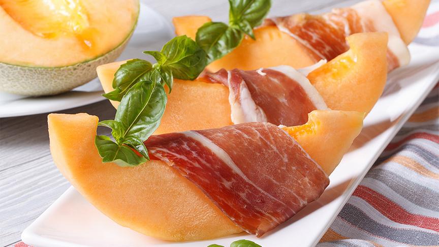 Melone mit Prosciutto