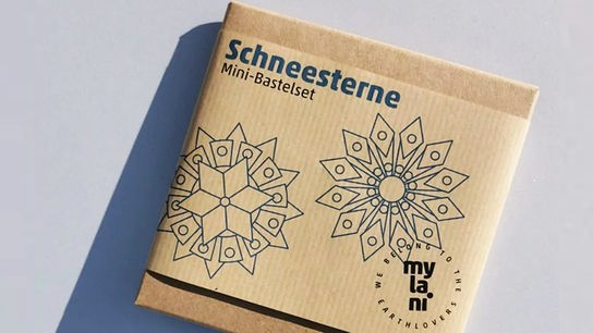© mylani.com Mini-Bastelset "Schneesterne".