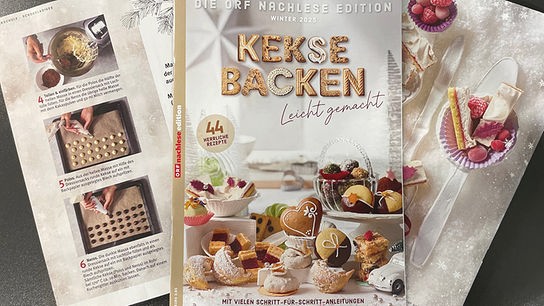 Cover der ORF nachlese edition "Kekse backen"