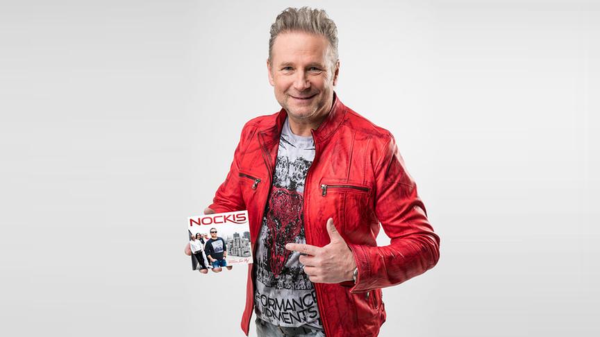 © Die Nockis/ Simone Attissani Friedl Würcher mit der neuen CD.