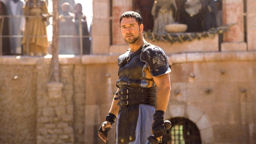 Im Bild: Russell Crowe (Maximus).