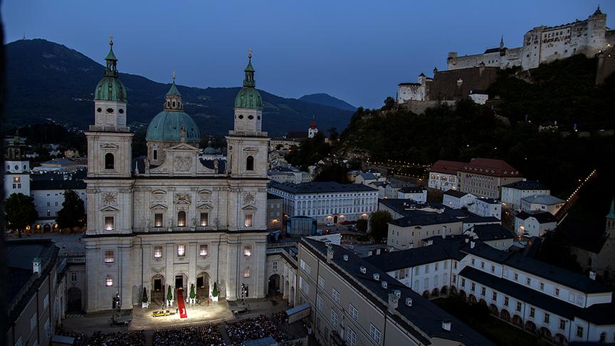 © © SF/Ruth Walz Blick über die Jedermann Bühne 2024