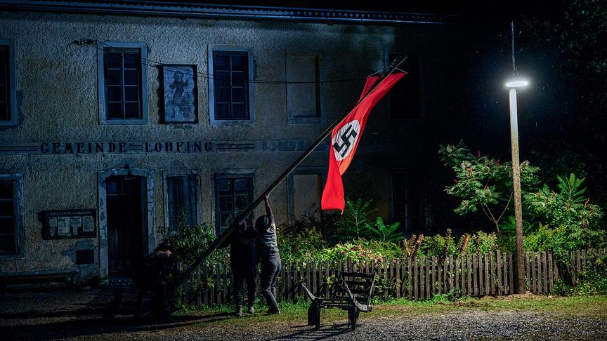 Filmszene "Sturm kommt auf".