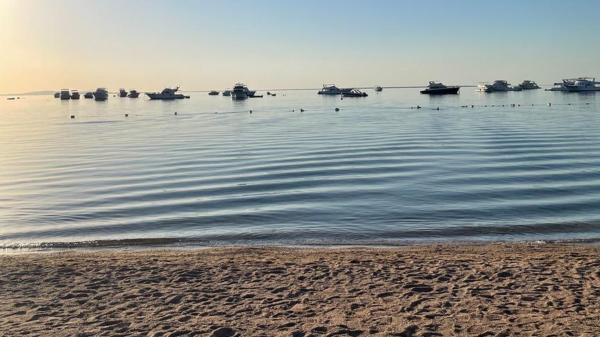 Ein wunderschöner Morgen-Schnappschuss in Hurghada. Ein toller Urlaub mit der ganzen Familie! (Romana Jambrits)
