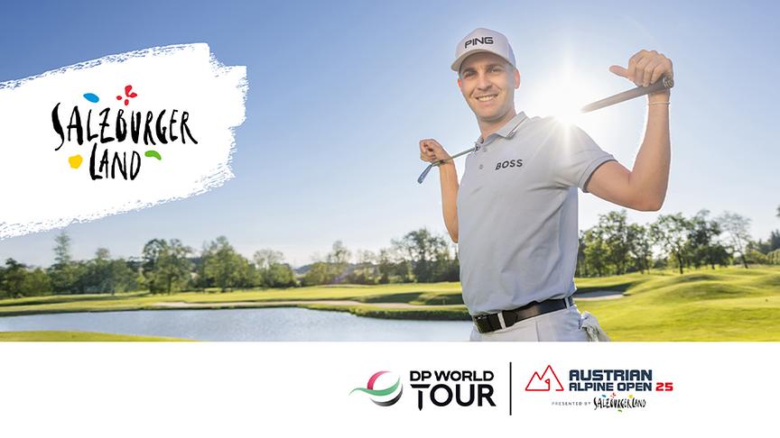 © Foto: SalzburgerLand Tourismus Matthias Schwab, Österreichs Aushängeschild im Golf und Markenbotschafter für das SalzburgerLand.