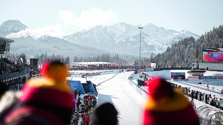 © Foto: Sina Bodingbauer Biathlon Weltcup in Hochfilzen