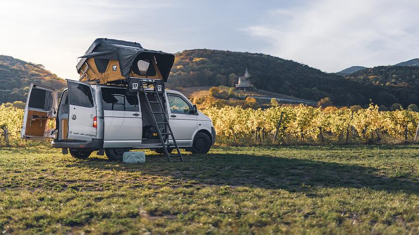 © Foto: Messe Wels Ein Camperbus in freier Natur