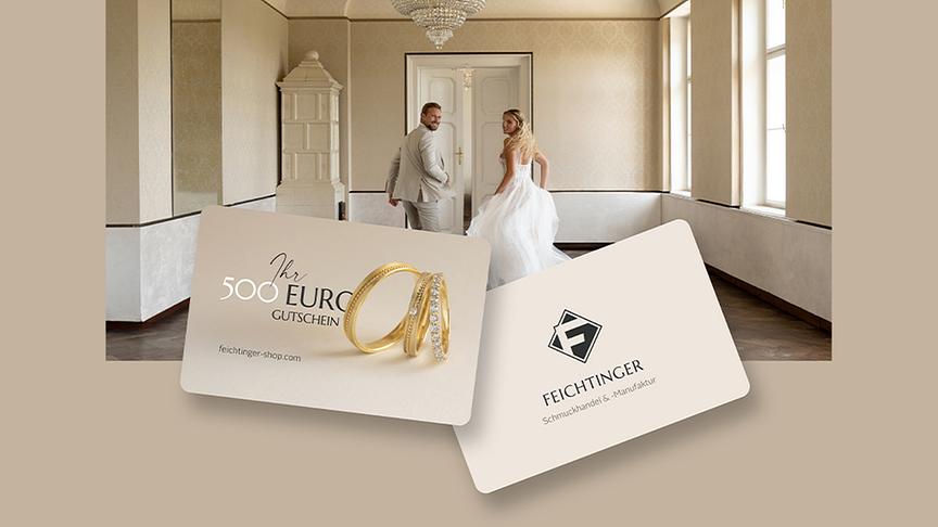 Eheringe-Gutschein von Feichtinger