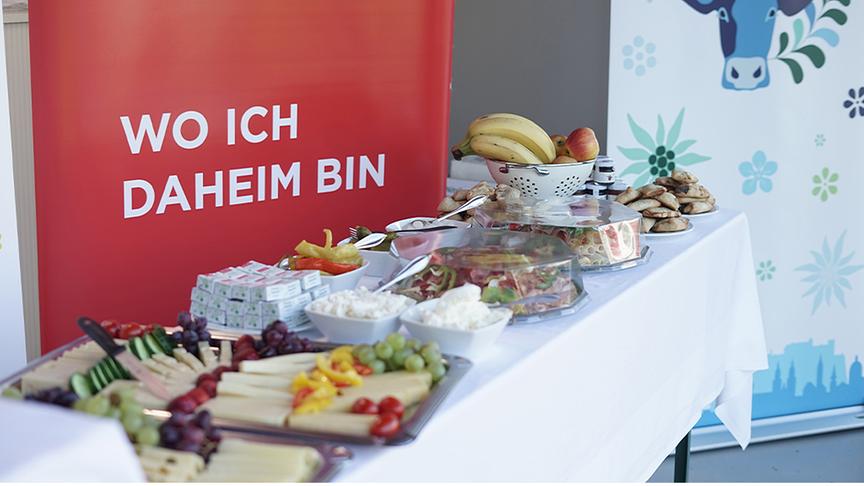 © ORF Salzburg Eindrücke vom "Frühstück in Weiß"