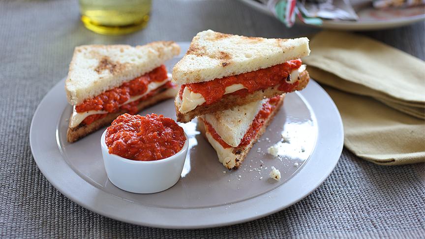 Rezeptidee mit Ajvar