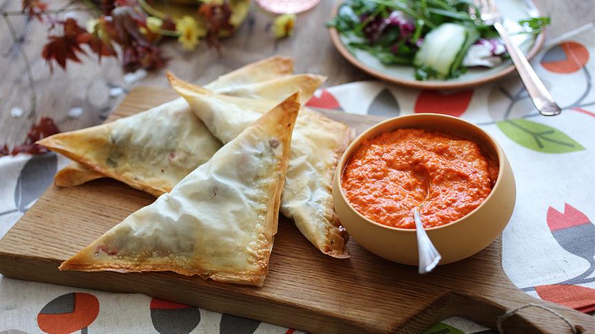 Rezeptidee mit Ajvar
