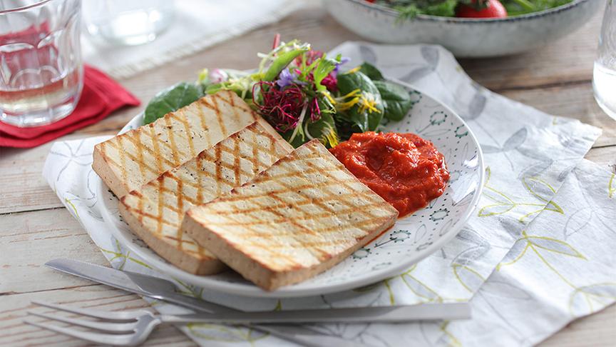 Rezeptidee mit Ajvar