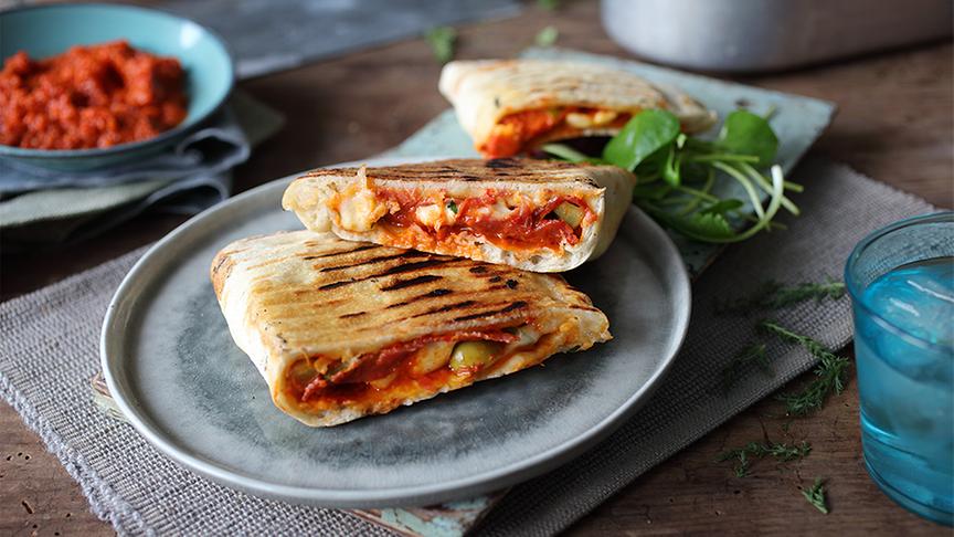Rezeptidee mit Ajvar