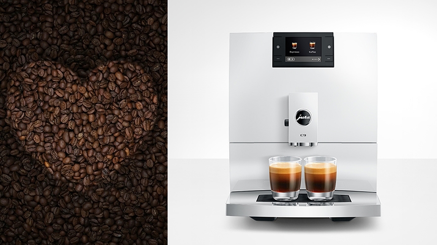 © Foto: JURA Produktansicht Jura C9 Piano White