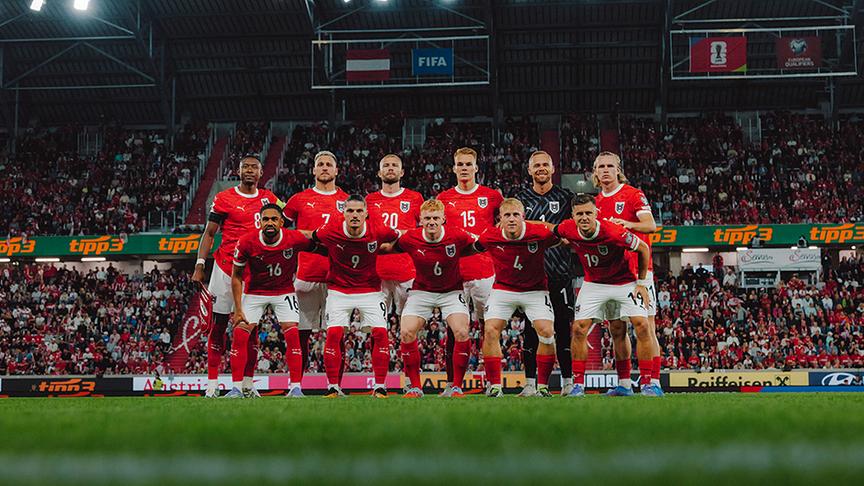Das ÖFB-Team in Action