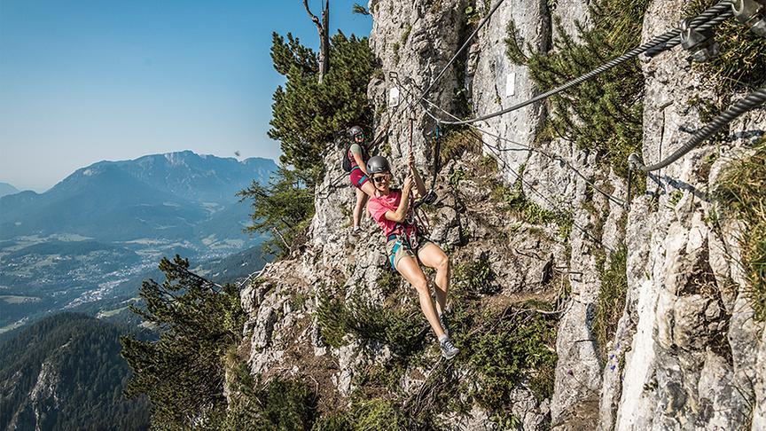 Klettersteig am Jenner