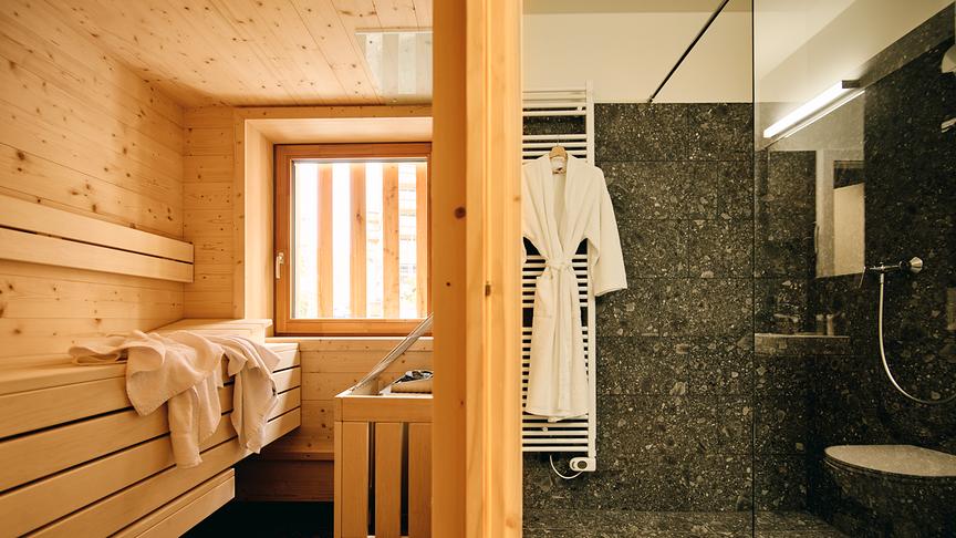 Almresort Nassfeld Saunalandschaft