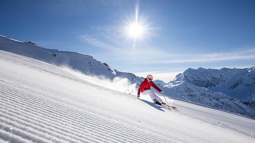 Skigenuss auf den langen und breiten Abfahrten in Gastein