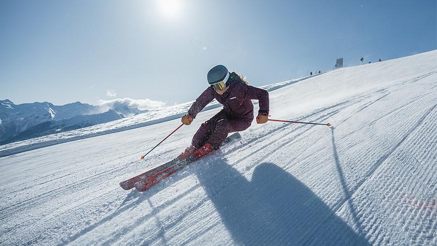 Skifahren auf der Schlossalm