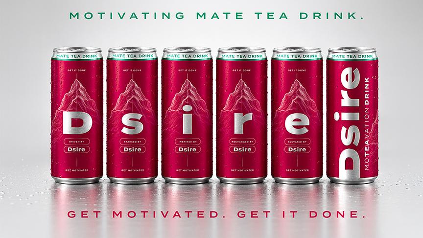 © Dsire Dsire Tee Drink Imagebild mit 6 Dosen