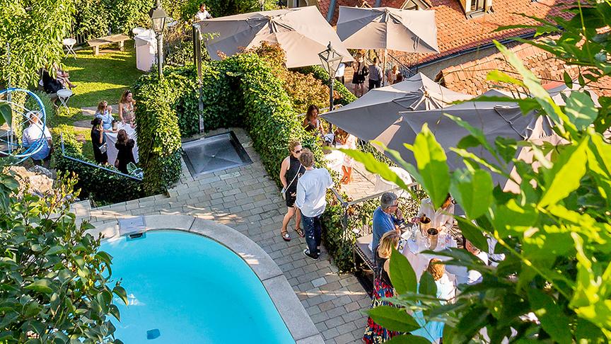 Blick von der Terrasse