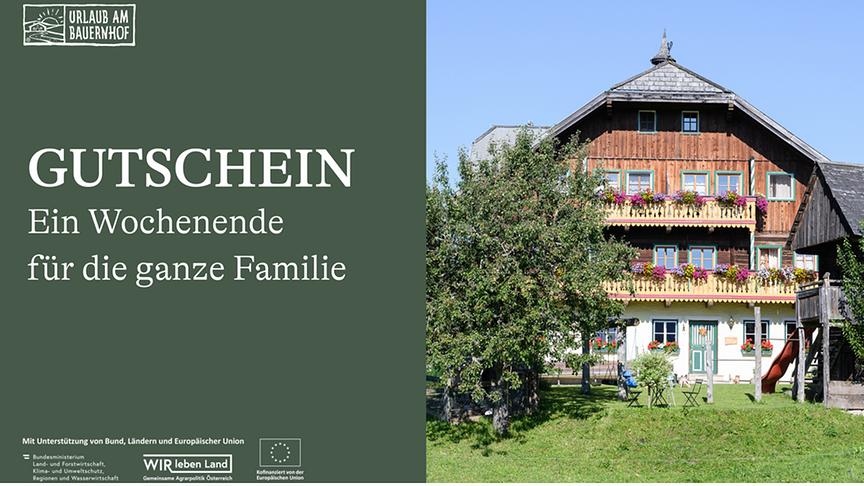 Urlaub am Bauernhof-Gutschein