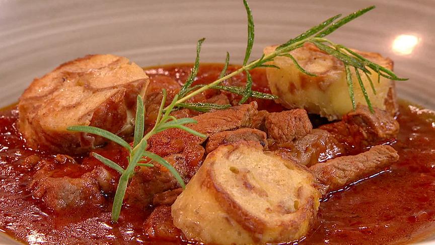 © ORF/Interspot Film Im Bild: "Bierfleisch mit Brezenknödel" von Alexander Fankhauser.
