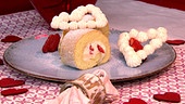 Im Bild: Biskuittroulade mit Erdbeeren von Alexander Fankhauser.