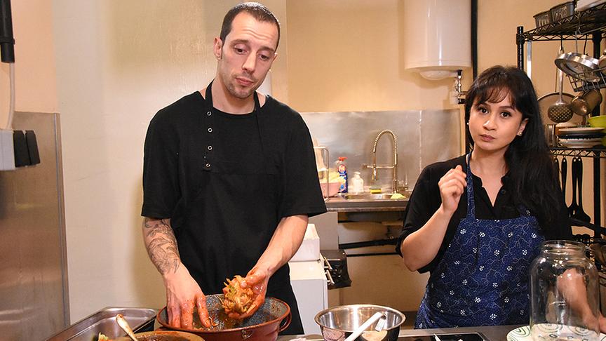 Im Bild: Ulrich und Sally Wolfger von "Blub"-Fermentier Manufaktur in Wien Ottakring.