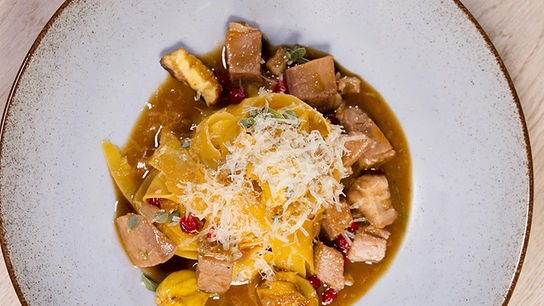 © Interspot Pappardelle mit Gansl & Maroni