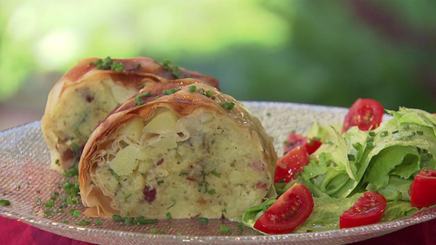 Erdäpfelstrudel