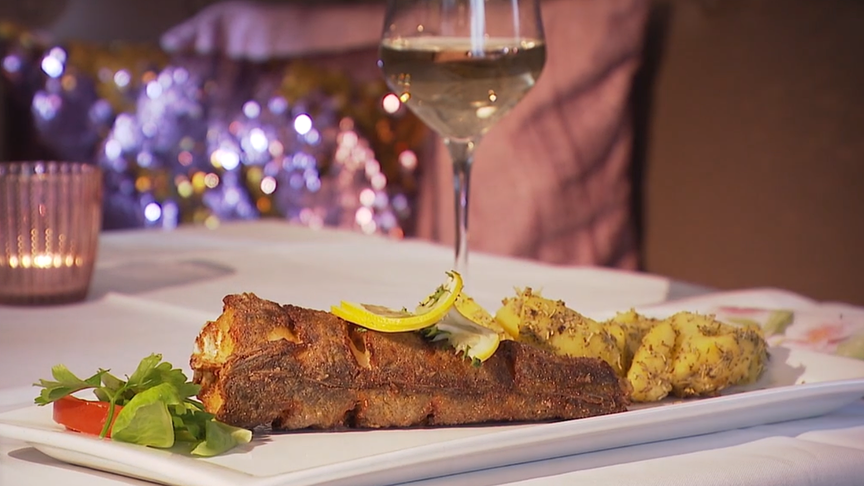 Gebackener Hekk-Fisch