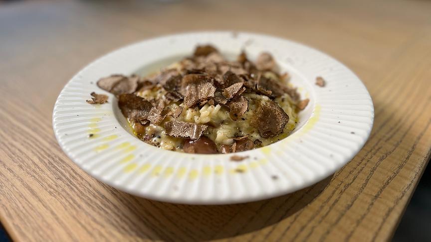 Istrisches Risotto mit Maroni und Trüffel