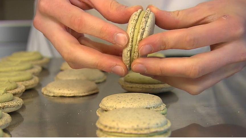 © Foto: ORF Kürbiskern-Macarons