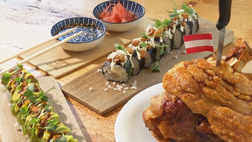Maki Rolls - Japanische Brettljausn 