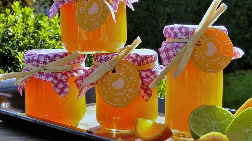 Orangen-Kürbis-Marmelade