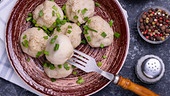 Pikante Germknödel