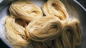 Selbstgemachte chinesische Nudeln